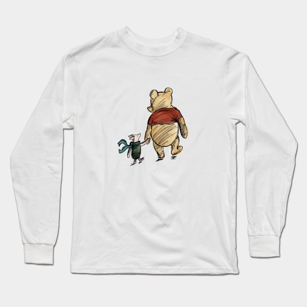 Friends Forever Long Sleeve T-Shirt by cheekymare